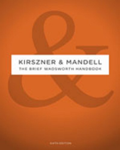 Exercises Brief Ww Handbook 6e (9781428263871) by Kirszner Mandell