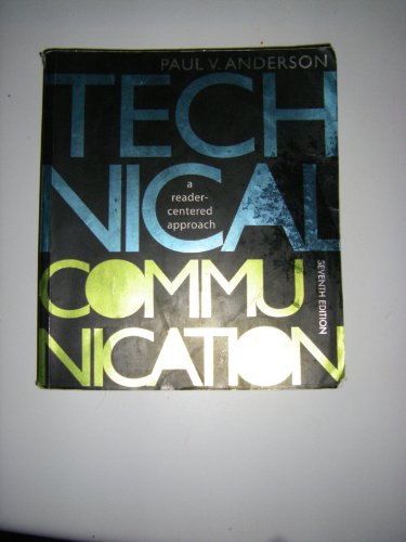 9781428263932: Technical Communication: A Reader-centered Approach