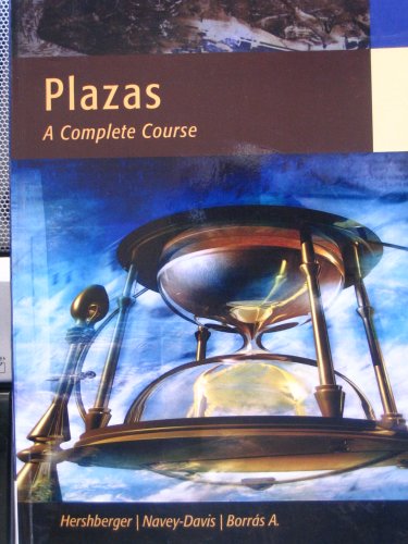 Stock image for Plazas: A Complete Course for sale by HPB-Red