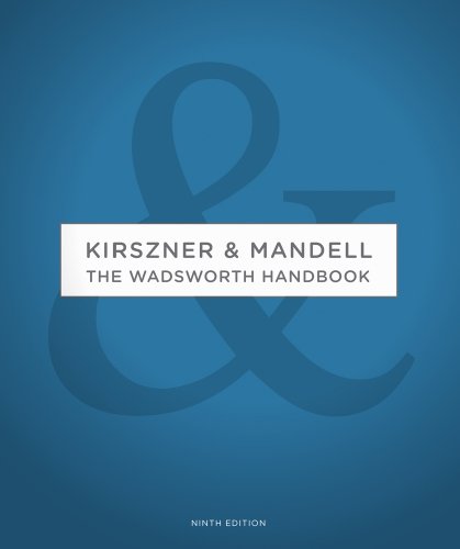 9781428291935: The Wadsworth Handbook: Kirszner & Mandell