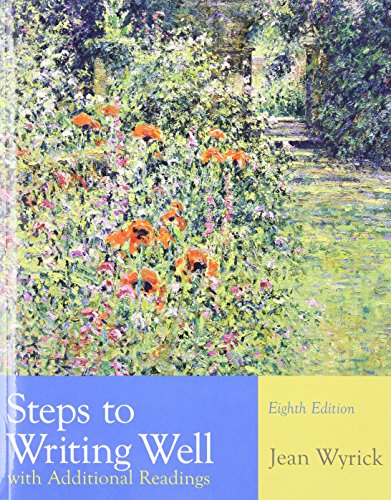 9781428292055: Steps to Writing Well with Additional Readings