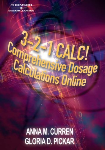 Stock image for 3-2-1 Calc! Comprehensive Dosage Calculations Online: Academic Individual 2-Year Access Code for sale by Juggernautz