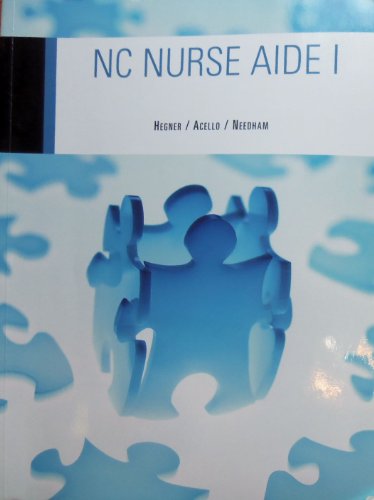 Stock image for NC Nurse Aide I for sale by ThriftBooks-Dallas