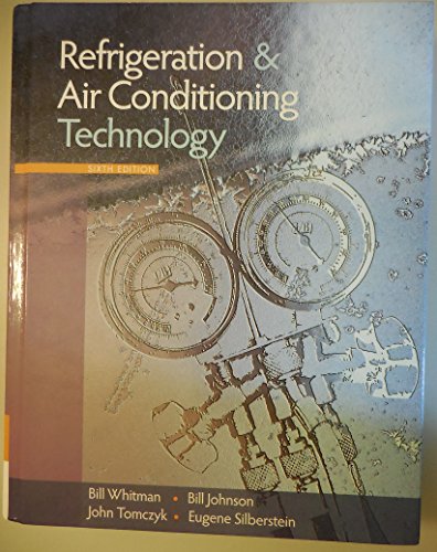 9781428319363: Refrigeration and Air Conditioning Technology