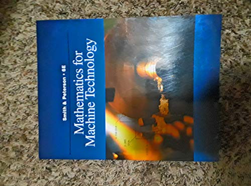 Beispielbild fr Mathematics for Machine Technology (Applied Mathematics) zum Verkauf von Goodwill Books