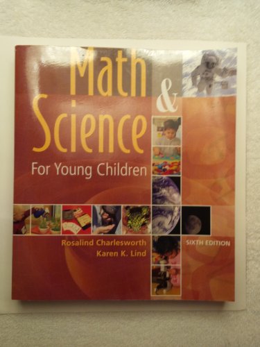 Stock image for Math & Science for Young Children (Available Titles CengageNOW) for sale by Wonder Book