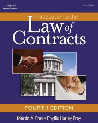 9781428381803: Introduction to the Law of Contracts + Paralegal Online Courses - Contracts on Blackboard Printed Access Card