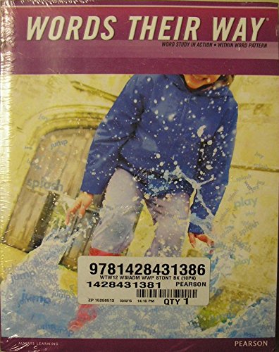 9781428431386: Words Their Way: Word Study in Action: Within Word Pattern Student Book (10 pack)