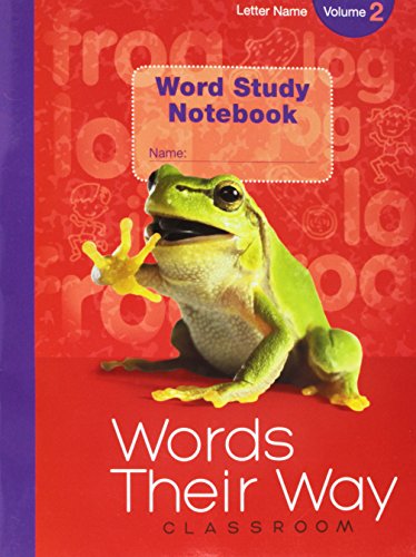Stock image for Words Their Way Classroom 2019 Letter Name Volume 2 for sale by ThriftBooks-Dallas