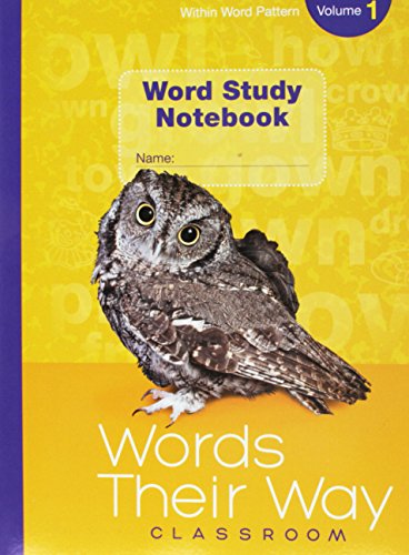 Stock image for WORDS THEIR WAY CLASSROOM 2019 WITHIN WORD PATTERNS VOLUME 1 for sale by Orion Tech