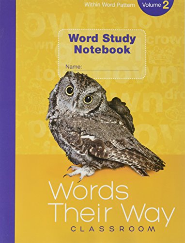 9781428441903: Words Their Way Classroom 2019 Within Word Patterns Volume 2