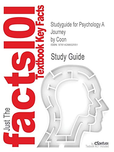 9781428802551: Studyguide for Psychology a Journey by Coon, ISBN 9780534632649 (Cram101 Textbook Outlines)