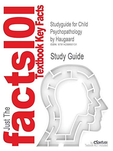 Imagen de archivo de Outlines & Highlights for Child Psychopathology by Haugaard a la venta por Bookmans