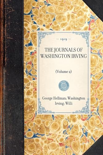 9781429005784: Journals of Washington Irving(Volume 2): (Volume 2) (Applewood Books)