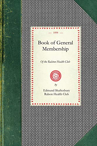 9781429011723: Book of General Membership (Cooking in America)