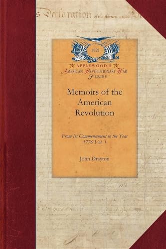 9781429017039: Memoirs of the American Revolution v1 (Revolutionary War)