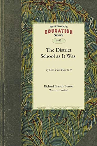 Stock image for District School as It Was for sale by California Books