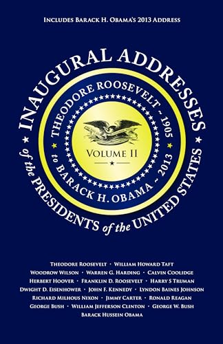 Beispielbild fr Inaugural Addresses of the Presidents V2 zum Verkauf von Wonder Book