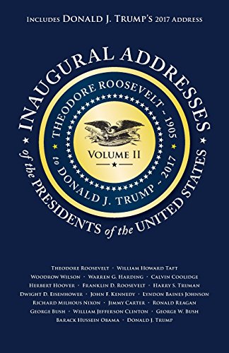 Beispielbild fr Inaugural Addresses of the Presidents V2 zum Verkauf von Wonder Book