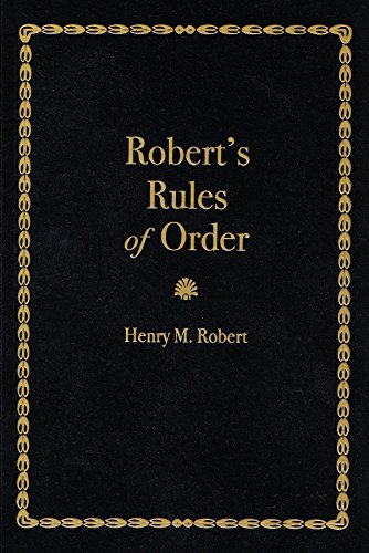 Beispielbild fr Robert's Rules of Order (Books of American Wisdom) zum Verkauf von Books From California