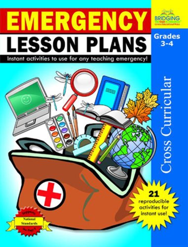 Emergency Lesson Plans - Grades 3-4 (9781429103930) by Judy A. Johnson; Bonnie J. Krueger