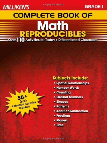9781429104555: Milliken's Complete Book of Math Reproducibles - Grade 1