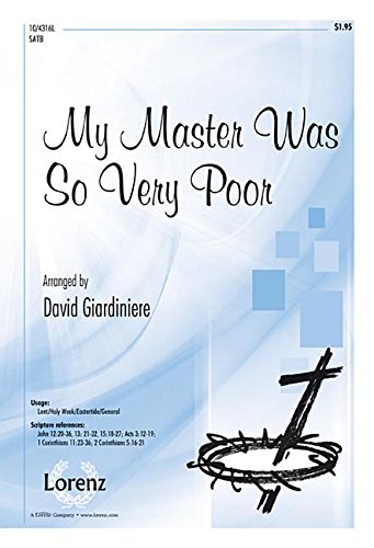 My Master Was So Very Poor (9781429130981) by David Giardiniere