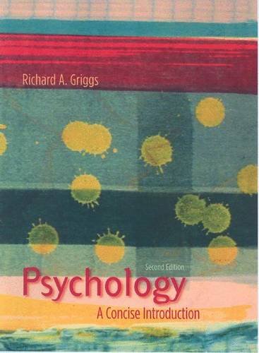 9781429200820: Psychology: A Concise Introduction