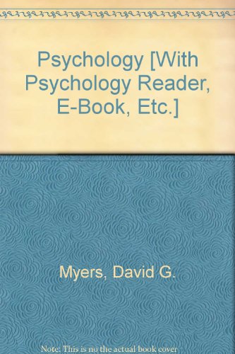 Psychology (Cloth), eBook, PsychSim 5.0, Scientific American Reader for Myers & Online Study Center (9781429200967) by Myers, David G.; Ludwig, Thomas