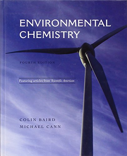 Beispielbild fr Environmental Chemistry zum Verkauf von BooksRun