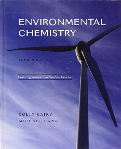 Imagen de archivo de Environmental Chemistry a la venta por BooksRun