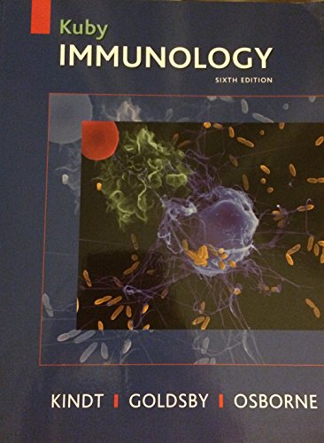 Beispielbild fr Kuby Immunology, Sixth Edition zum Verkauf von SecondSale