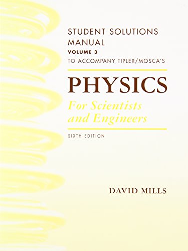 

Physics for Scientists and Engineers Student Solutions Manual, Vol. 3