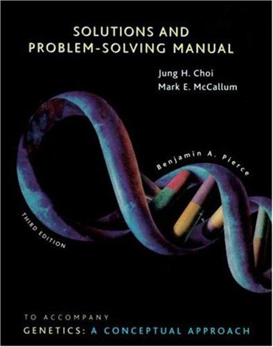 Imagen de archivo de Genetics: A Conceptual Approach: Solutions and Problem-Solving Manual 3rd Edition a la venta por a2zbooks