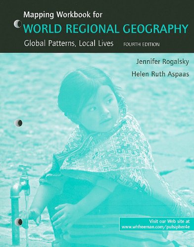 9781429204996: World Regional Geography Mapping Workbook & Study Guide