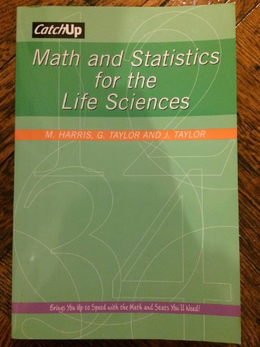 9781429205573: CatchUp Math and Statistics for the Life Sciences