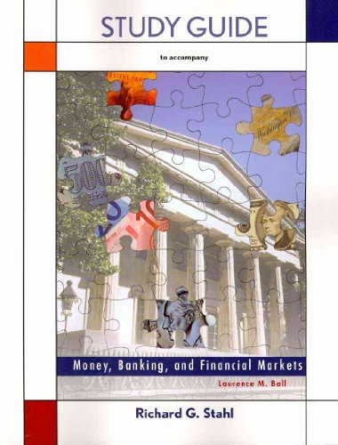 Imagen de archivo de Study Guide for Money, Banking, and Financial Markets a la venta por Wonder Book