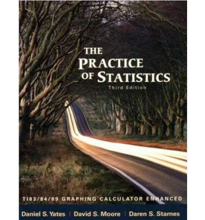 The Practice of Statistics (9781429206686) by Yates, Daniel S.