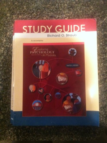 Stock image for Study Guide to Accompany Exploring Psychology in Modules for sale by ThriftBooks-Atlanta