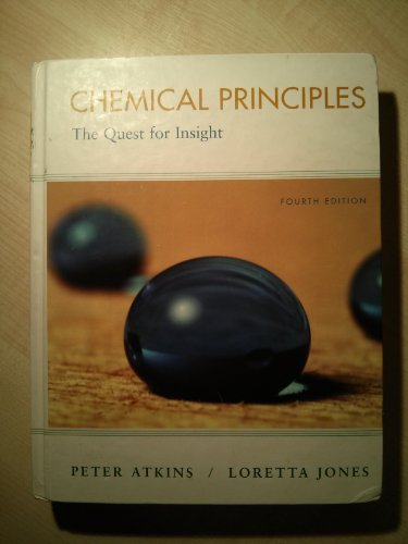 9781429209854: Chemical Principles, Corrected (ISE): The Quest for Insight