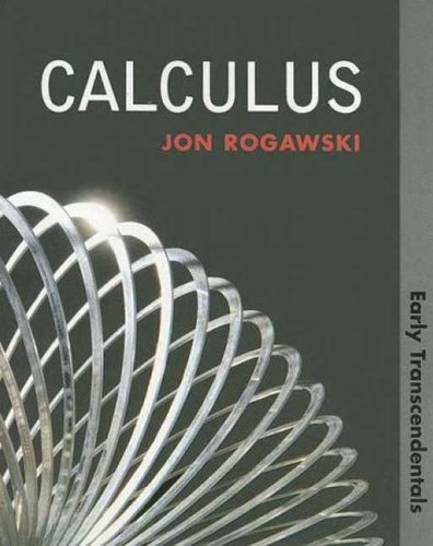 Beispielbild fr Calculus: Early Transcendentals zum Verkauf von Wonder Book