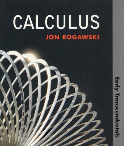 Imagen de archivo de Calculus : Early Transcendentals a la venta por Better World Books