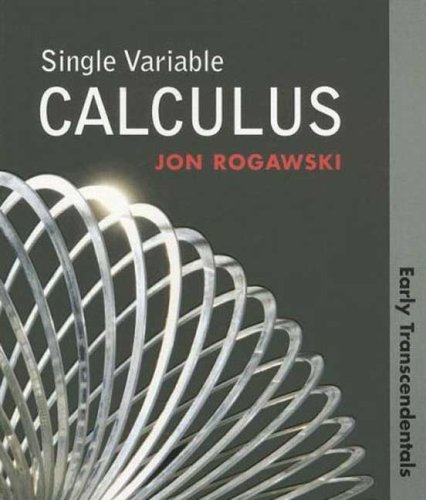 9781429210768: Single Variable Calculus: Early Transcendentals