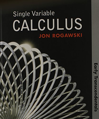 Beispielbild für Single Variable Calculus Early Transcendentals (HS Version) zum Verkauf von Better World Books