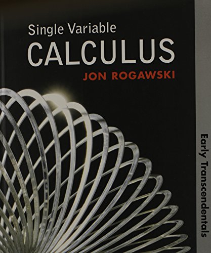 Imagen de archivo de Single Variable Calculus Early Transcendentals (HS Version) a la venta por Better World Books