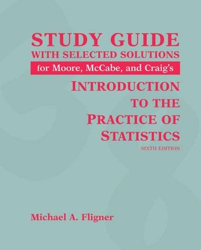 Beispielbild fr Study Guide: Introduction to the Practice of Statistics, 6th edition zum Verkauf von Zoom Books Company