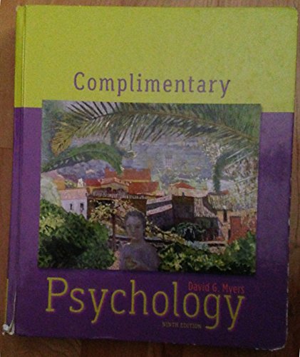 Imagen de archivo de Psychology a la venta por Wonder Book