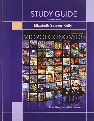 Imagen de archivo de Study Guide for Microeconomics a la venta por BookHolders