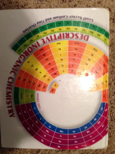 Beispielbild fr Descriptive Inorganic Chemistry zum Verkauf von Better World Books