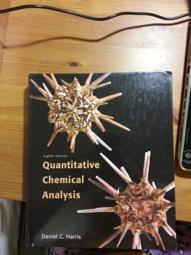 Beispielbild fr Quantitative Chemical Analysis zum Verkauf von BooksRun